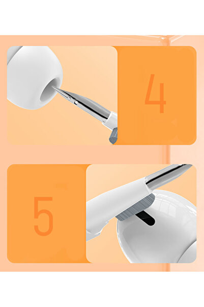 Genel Markalar İphone İpad Macbook Airpods Pc Kulaklık Klavye Kamera Temizleme Kiti Fırçalı Spreyli 20 Parça Set