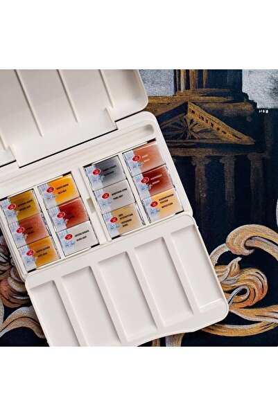 ST. PETERSBURG St.petersburg White Night Suluboya Seti 12 Renk Metalik Ve Pas...