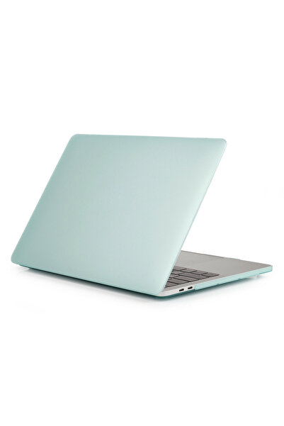 ARABULALACA Macbook Air 13.6 İNÇ A2681 Uyumlu M2 - A3113 M3 A3240 M4 Çip Kılıf Hardcase SU YEŞİL