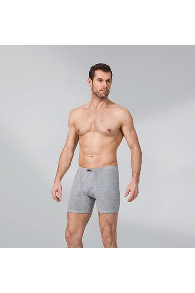 Namaldı 3 Πακέτο Ανδρικά Long Boxer Σλιπ Argentina Ribana Fabric White 3 Pack 106