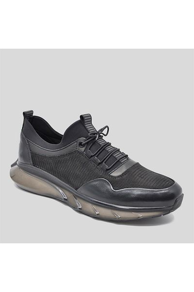 Fosco Men's Black Sneakers Air Sole 9739 430