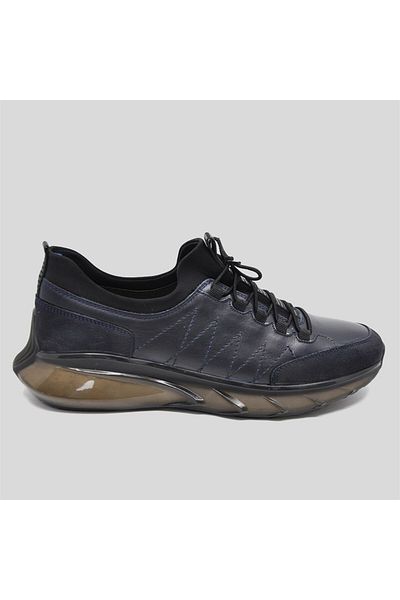 Fosco Navy Blue Men's Sports Sneakers Air Sole 9743 848