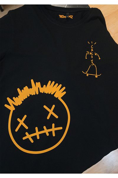 remonz Μπλουζάκι Cactus Jack με στάμπα 100% βαμβακερό Oversize