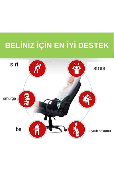 Viscomina Orthopedic Waist Pillow Visco Vehicle Car Pillow Waist Pillow
