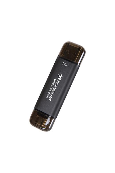 Transcend TS1TESD310C 1TB, External SSD, ESD310C,USB 10Gbps, Type C/A, Black