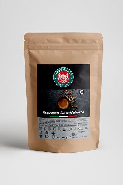 Mare Mosso Caffe ê Vendite Espresso Decaffeinato - Kafeinsiz Espresso Kahve 2...
