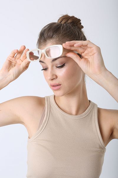 ModaLand UV 400 Filtering Image Clear Glass Glasses Unisex