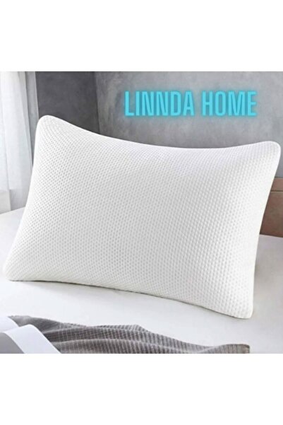 Linnda Home Ekstra Yüksek & Sert ve Ortopedik Silikon Boncuk Yastık