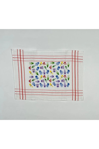 Shal&Shal اشتري 5 واحصل على 4 مناديل غداء مدرسية ترويجية وغطاء بنمط 35x50 12-p