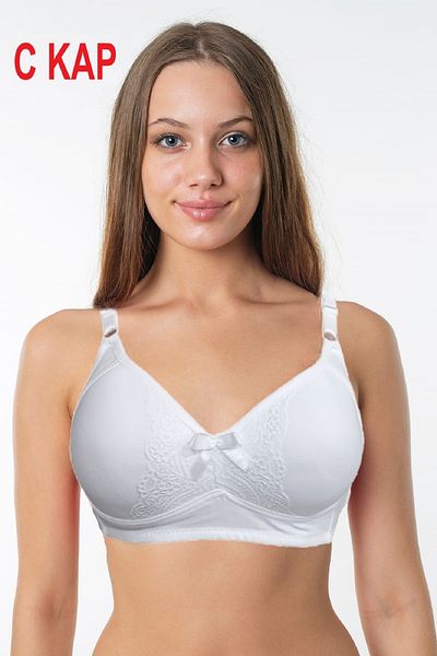 A&K ZÜMRA Wire-free Supportless Thin Cup Silicone Enhancing C Cup Bra