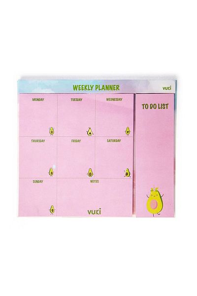 Şeker Ofisi Desktop Weekly Planner Notebook Avocado