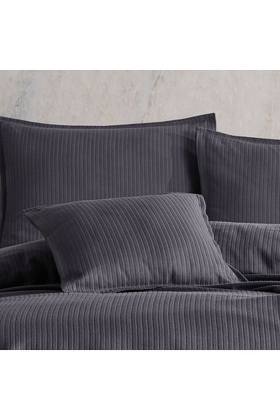 Lief Home 100% Cotton Knitted Patterned Multi-Purpose Bedspread| 240x230