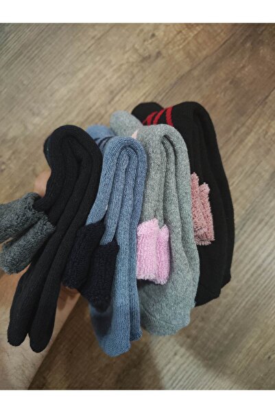 Leement socks Детски хавлиени чорапи 4 чифта памучни дебели зимни