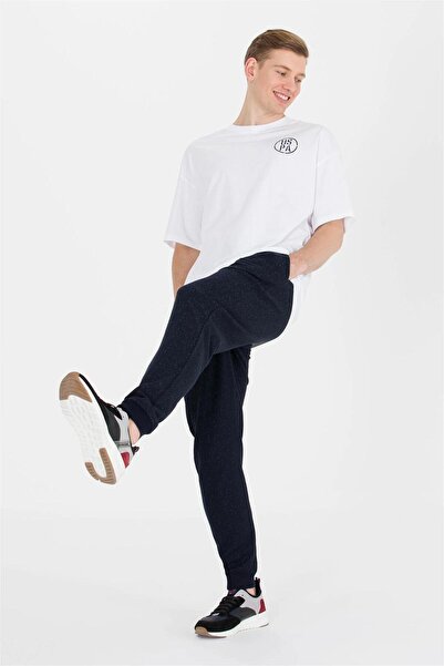U.S. Polo Assn. Pantaloni de trening pentru bărbați albastru bleumarin