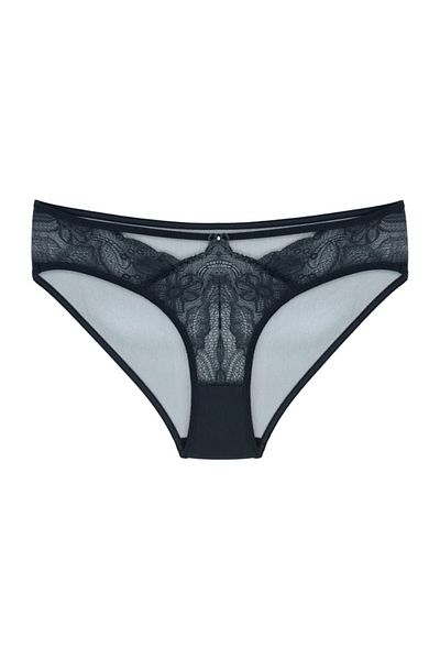 NARIYA Women's Panties Back Tulle Front Lace Fancy Women's Slip Panties Comfortable Panties Cotton Panties Underwear