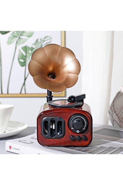 hediyeconcepti Vintage Nostajik Gramofon Müzik Kutusu