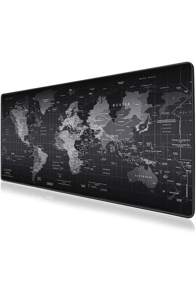 fortrek Gaming Mousepad Dünya Desenli 90 X 40 Cm Dünya Desenli Mause Mouse Pad