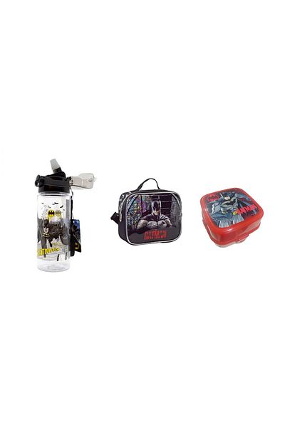 Batman Lunch Box, Lunch Box and Water Bottle