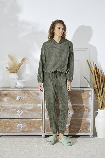 Sevim 15314 KADİFE PİJAMA TAKIM