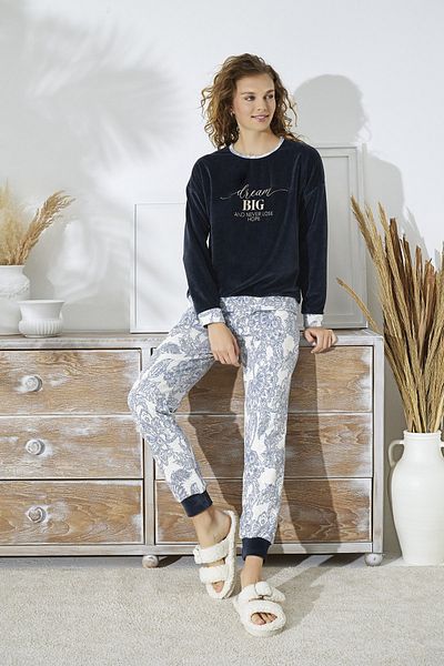 Sevim 15248 SET PIJAMASE BRODATE