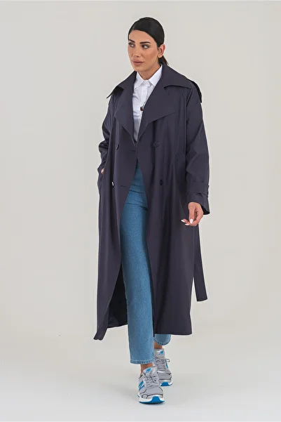 SahraAfra Creed Oversized Trenckot