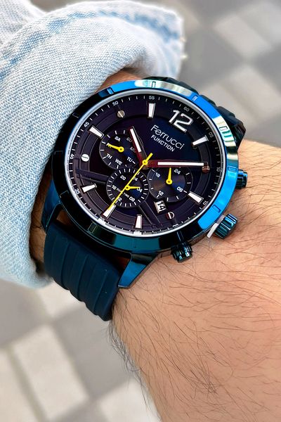 Ferrucci Function FCF13568FS.05 Silicone Men's Wristwatch