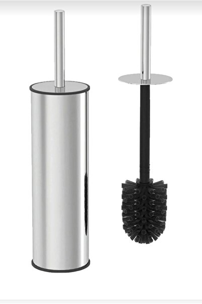 Leva House Stainless Chrome WC Toilet Brush Set