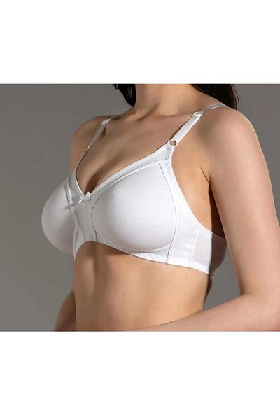 NARIYA Women's Large Size Cotton Bra Combed Combed Cotton Bra Daily Comfortable Underwear