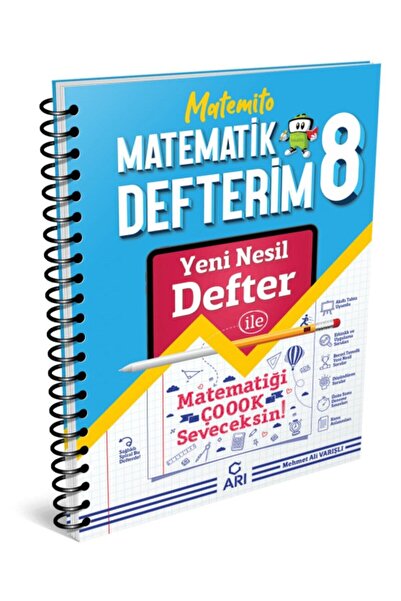 Arı Yayıncılık 8.sınıf Akıllı Matematik Defteri Matemito