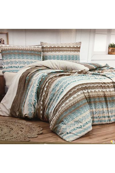 Arliva Home Комплект памучни пликчета за завивки единичен