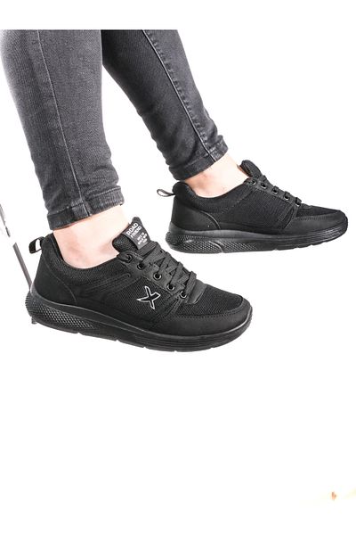 Bonjey Ανδρικά casual μαύρα καλοκαιρινά αθλητικά παπούτσια