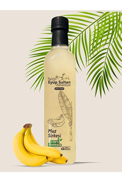 TARİHİ EYÜP SULTAN BAHARATCISI %100 Katkısız Muz Sirkesi 500ml