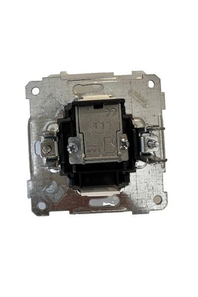 Mutlusan Candela Satellite Socket Flush Mounted White21251660101 (No Frame) (2 Pieces)