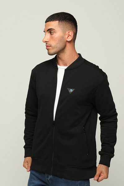 Owut Collection Ζακέτα με μαύρη καπιτονέ φερμουάρ
