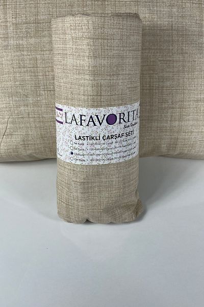 Lafavorita Double and King Size Elastic Sheet + 2 Pillow Cases