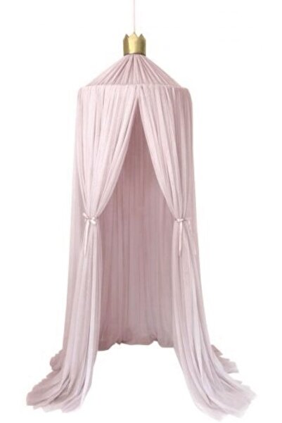 Kiddy Happy TÜL AÇIK PUDRA CİBİNLİK ALTIN TAÇ DEKORLU