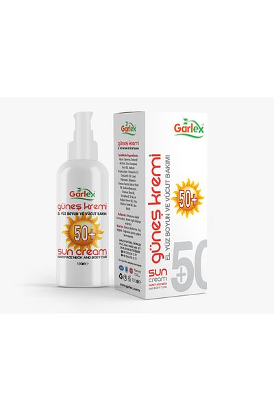 Garlex Sunscreen 50+ Factor 100 ml