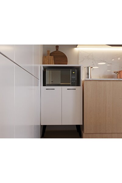 ESYAH Çok Amaçlı Raflı Mutfak -MikroDalga Dolabı