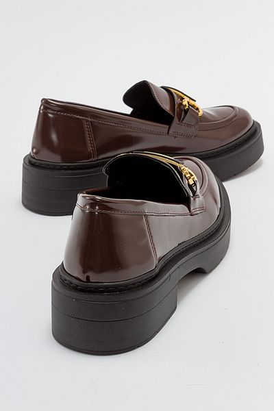 LuviShoes Жіночі мокасини UNTE Coffee Acma