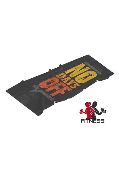 Erays Home Digital Printed Sports Athlete Fitness Towel 50x100 Cm 100% Cotton