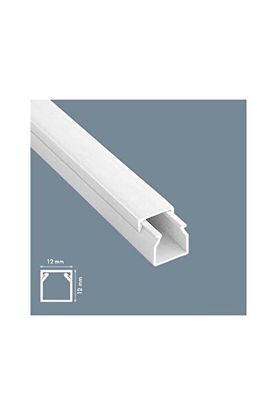 12X12 Yapışkanlı Kablo Kanalı 250 Metre
