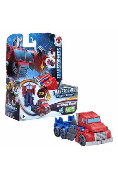 Hasbro Earthspark One-Step Transforming Figure Optimus Prime F6716