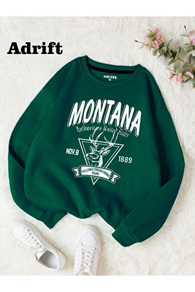 Adrift Montana Mole Street Trend Design Harajuku/Γοτθικό πράσινο