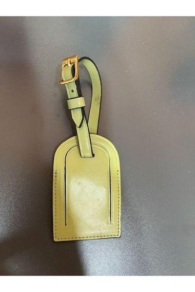 Seyahat Club Leather Suitcase Label