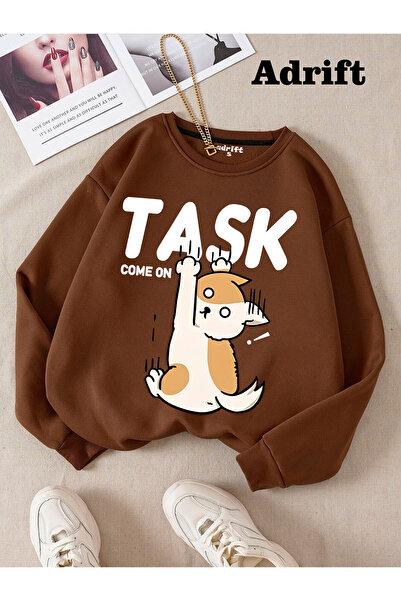 Adrift Task Come On Y2k Harajuka Style Sokak Trend Tasarım Harajuku/gotik Kah...