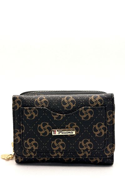 sinbEsg Multi-Compartment Special Design Women's Wallet with Magnetic Card Holder and Separate Zipper Compartment
