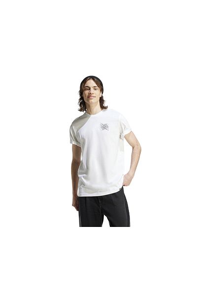 adidas Ανδρικό μπλουζάκι Casual II3448 Λευκό