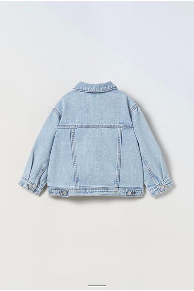 HAVİSA KİDS Jachetă de blugi / denim model unisex cu detaliu rupt
