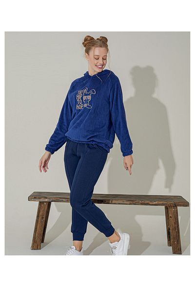 tissue Welsoft Hoodie Women's Tracksuit (Hip Hop)
