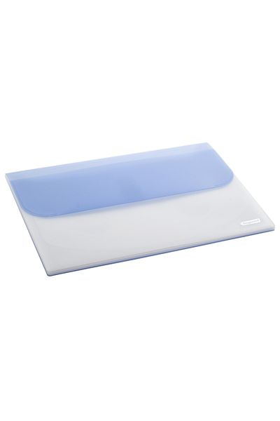 Bigpoint A4 Blue Cascade File - 4 Pockets